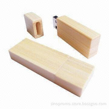 Eco-friendly USB Flash Drive, Customized Shapes and Logos are Welcome